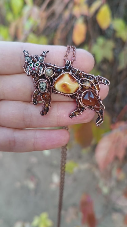 Lynx charm. Gorgeous and absolutely unique!