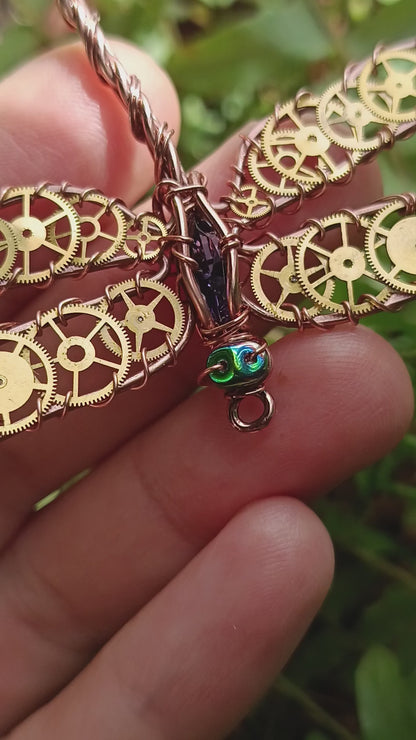 Summer guest. Dragonfly charm