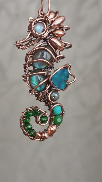 Seahorse pendant