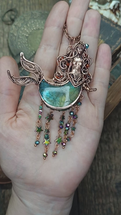 Stars Keeper mermaid necklace 🧜🌠