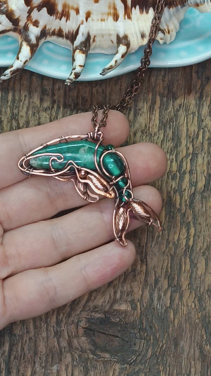 Blue whale pendant 🐋