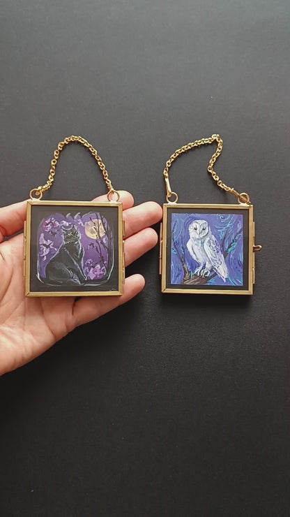 Magic Halloween paintings.🖼️🖼️