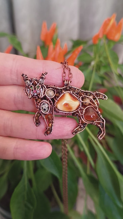 Lynx charm. Gorgeous and absolutely unique!