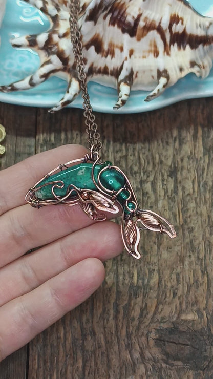 Blue whale pendant 🐋