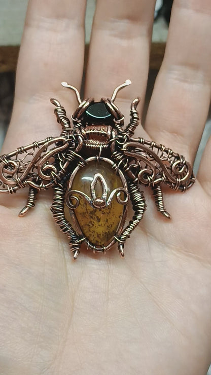 For  A.S. Bee necklace