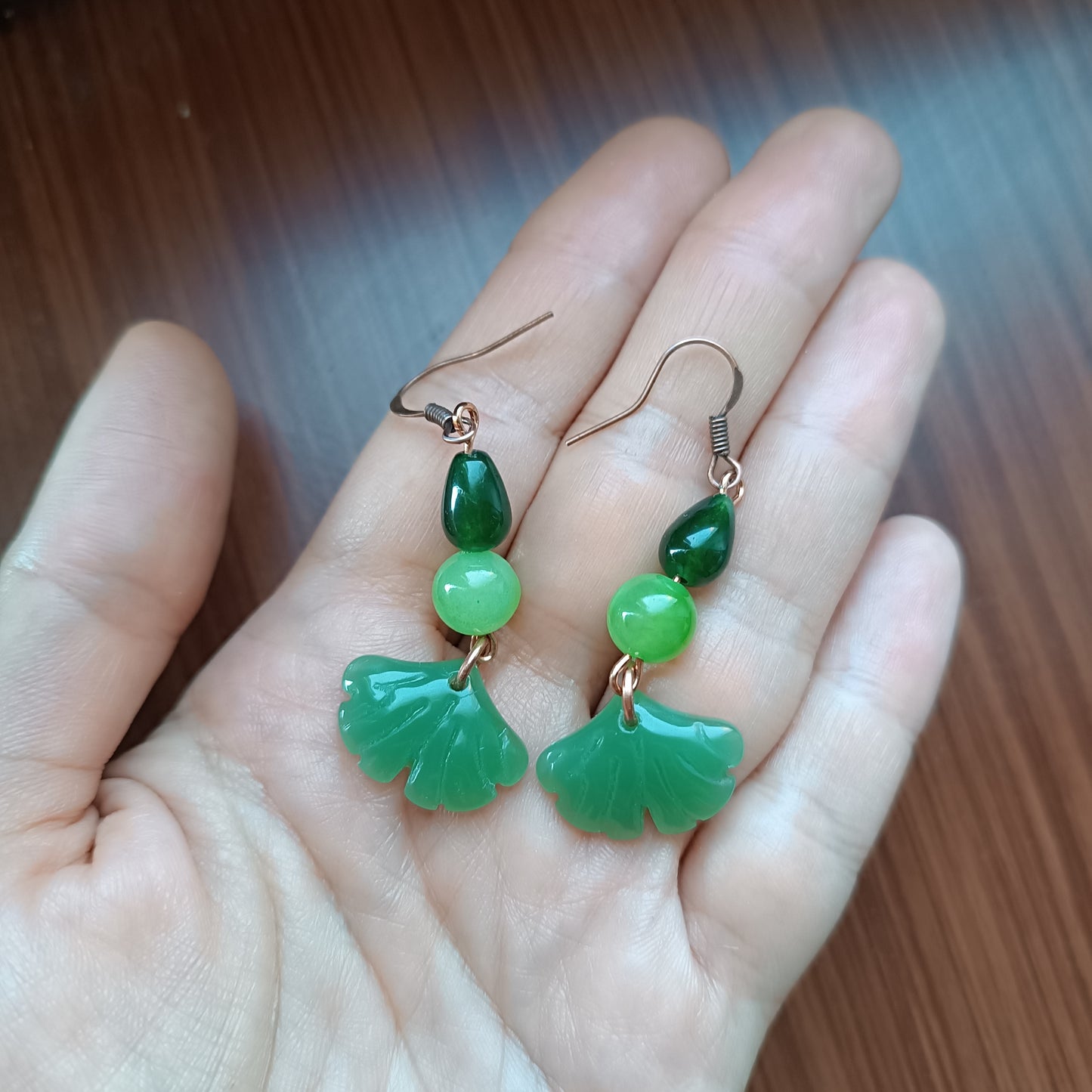 For Maggie. 2 necklaces and the earrings.