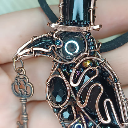 Mr Raven, the Secret Keeper necklace.