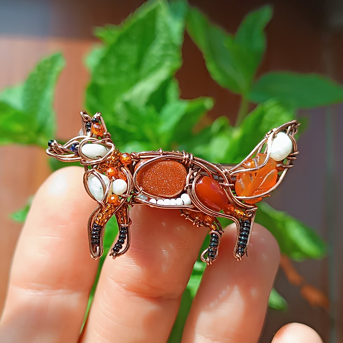 Brooch fox