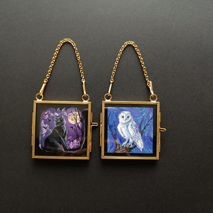 Magic Halloween paintings.🖼️🖼️