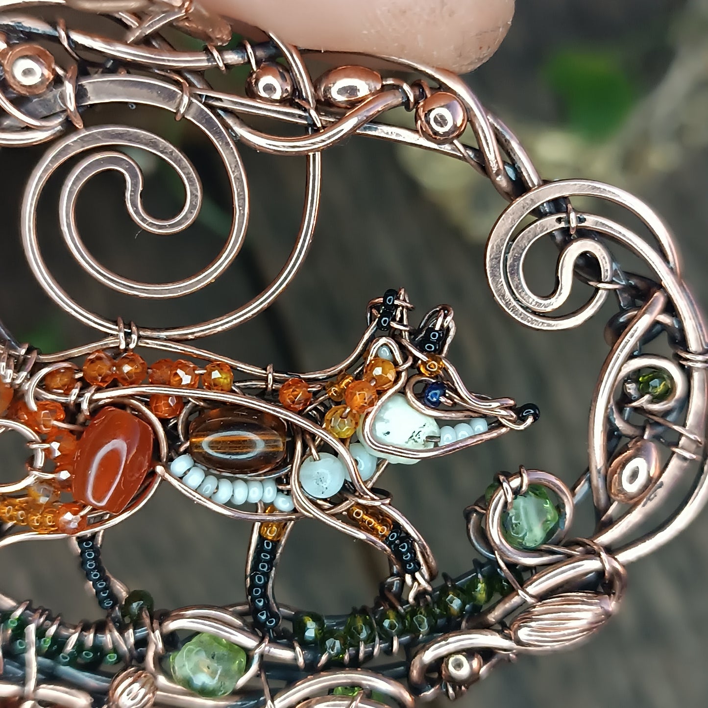 Forest fairytale necklace