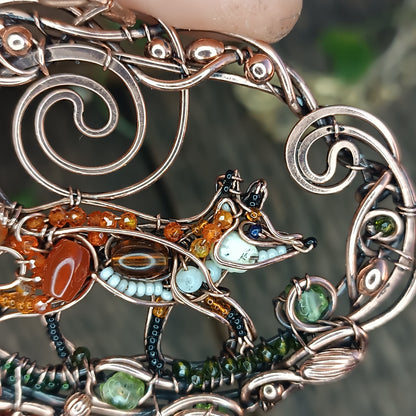 Forest fairytale necklace