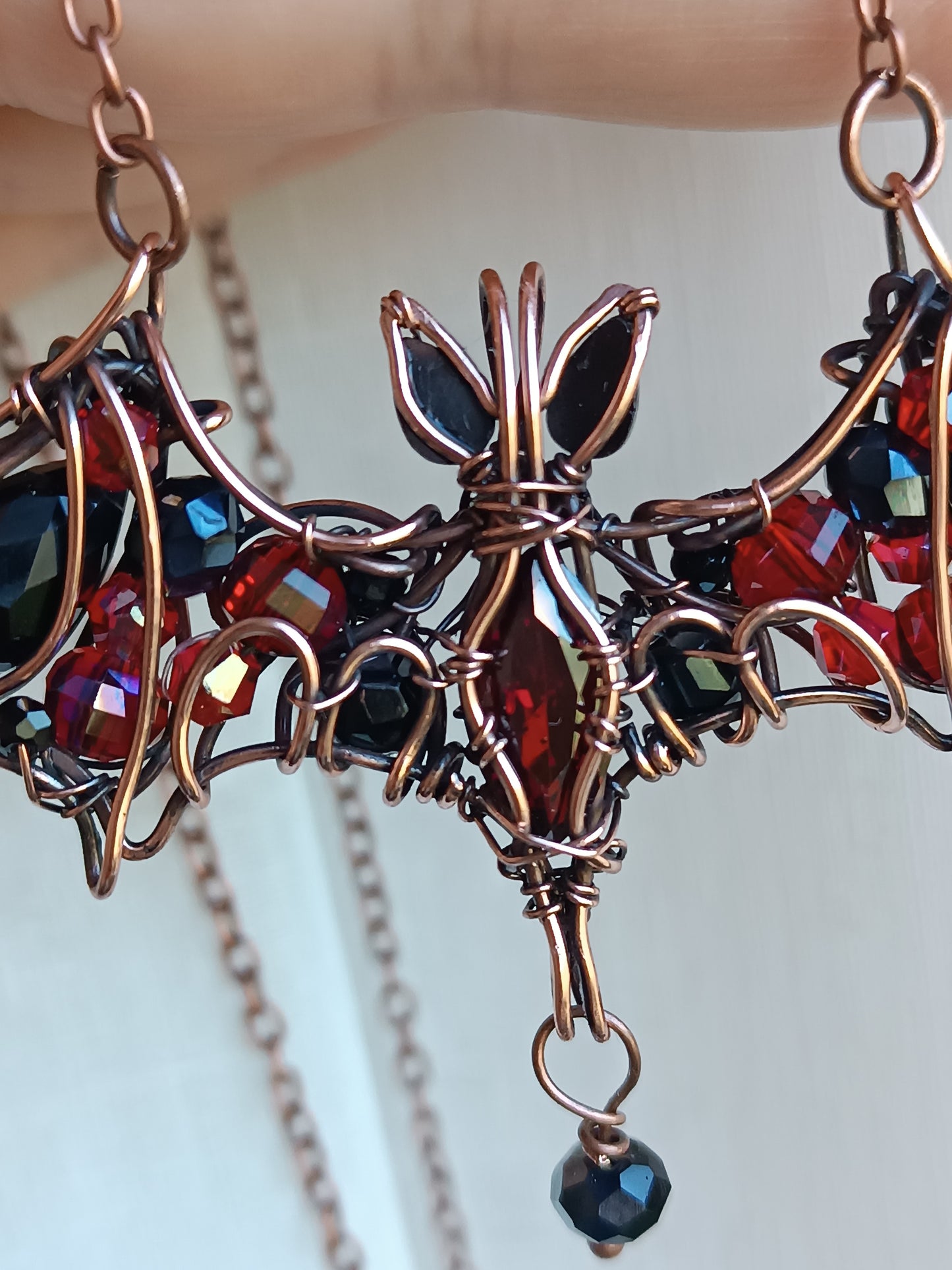 Scarlett countess batty pendant