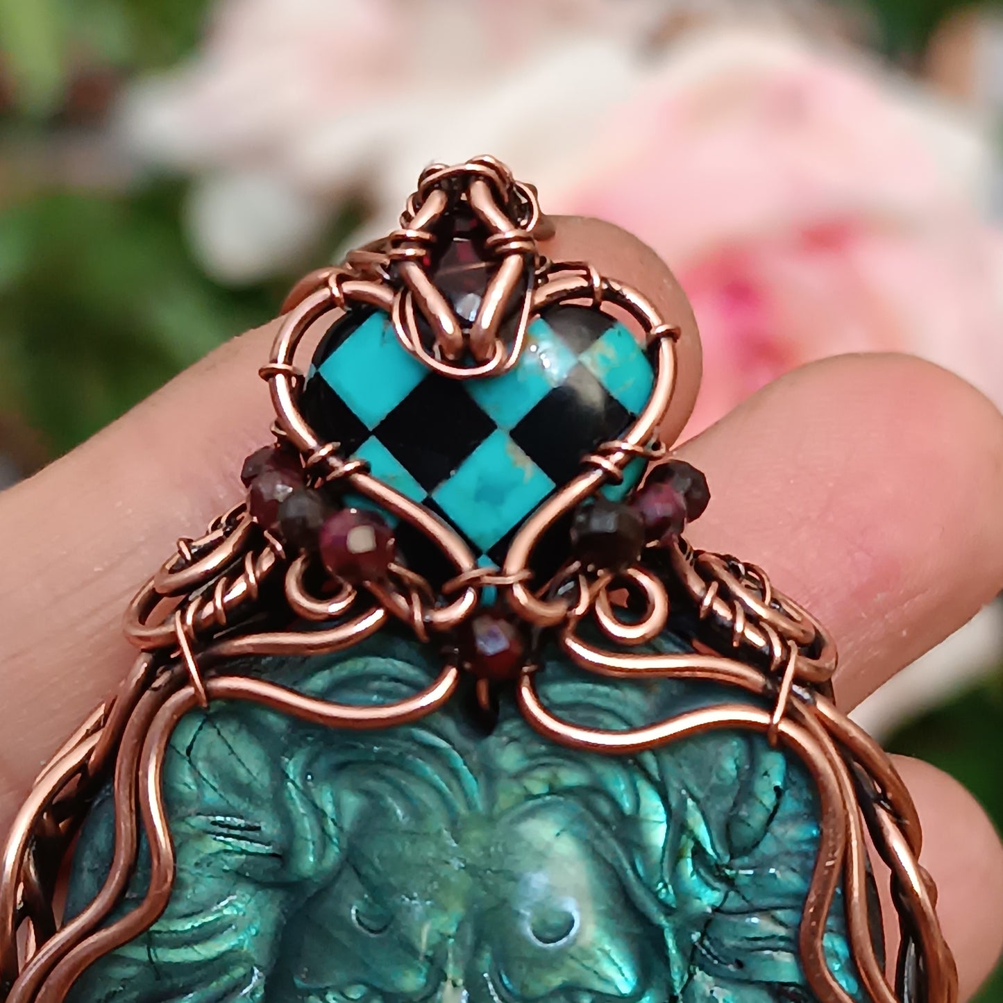 Majestic lion necklace