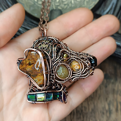 Yello lab necklace