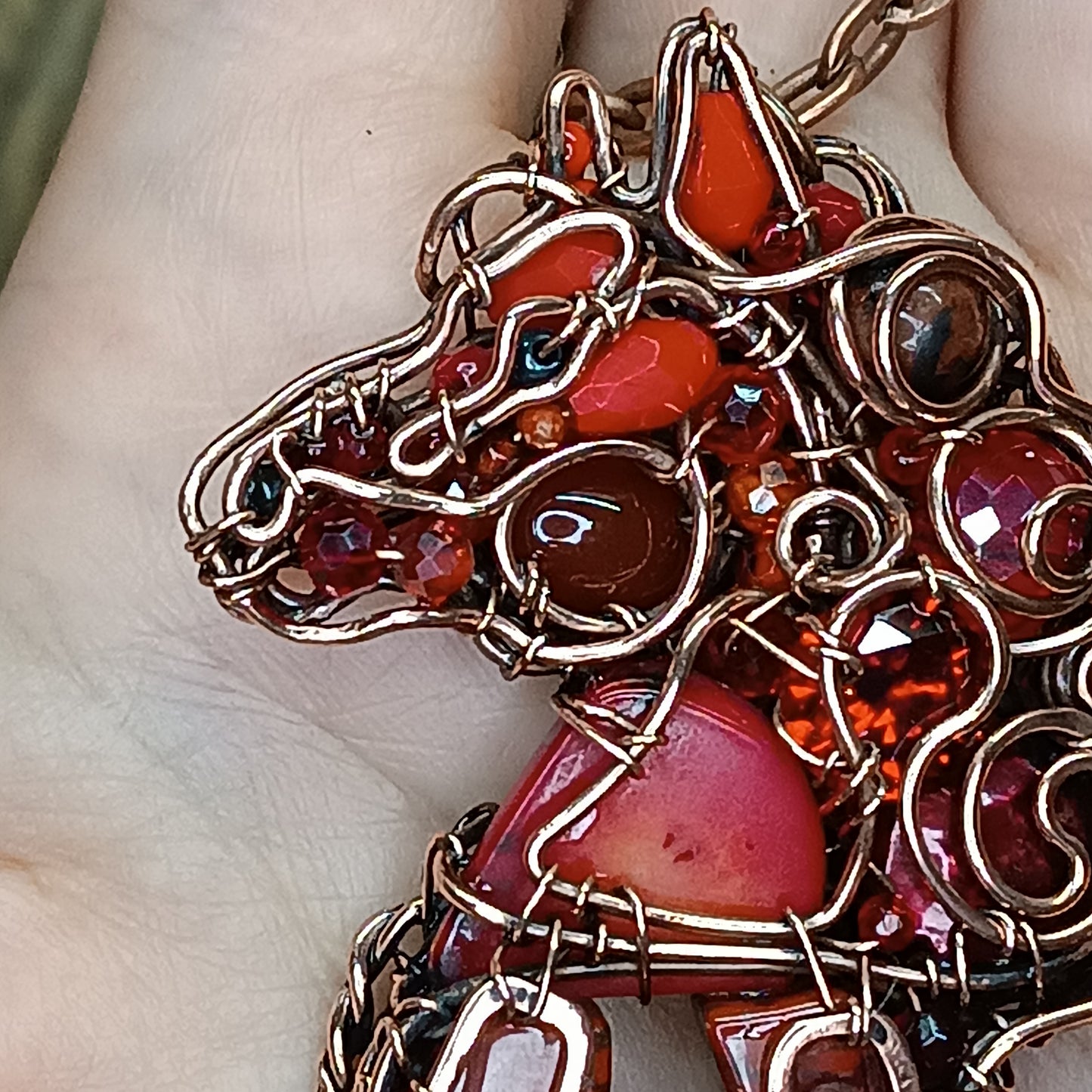 Lucky horse necklace