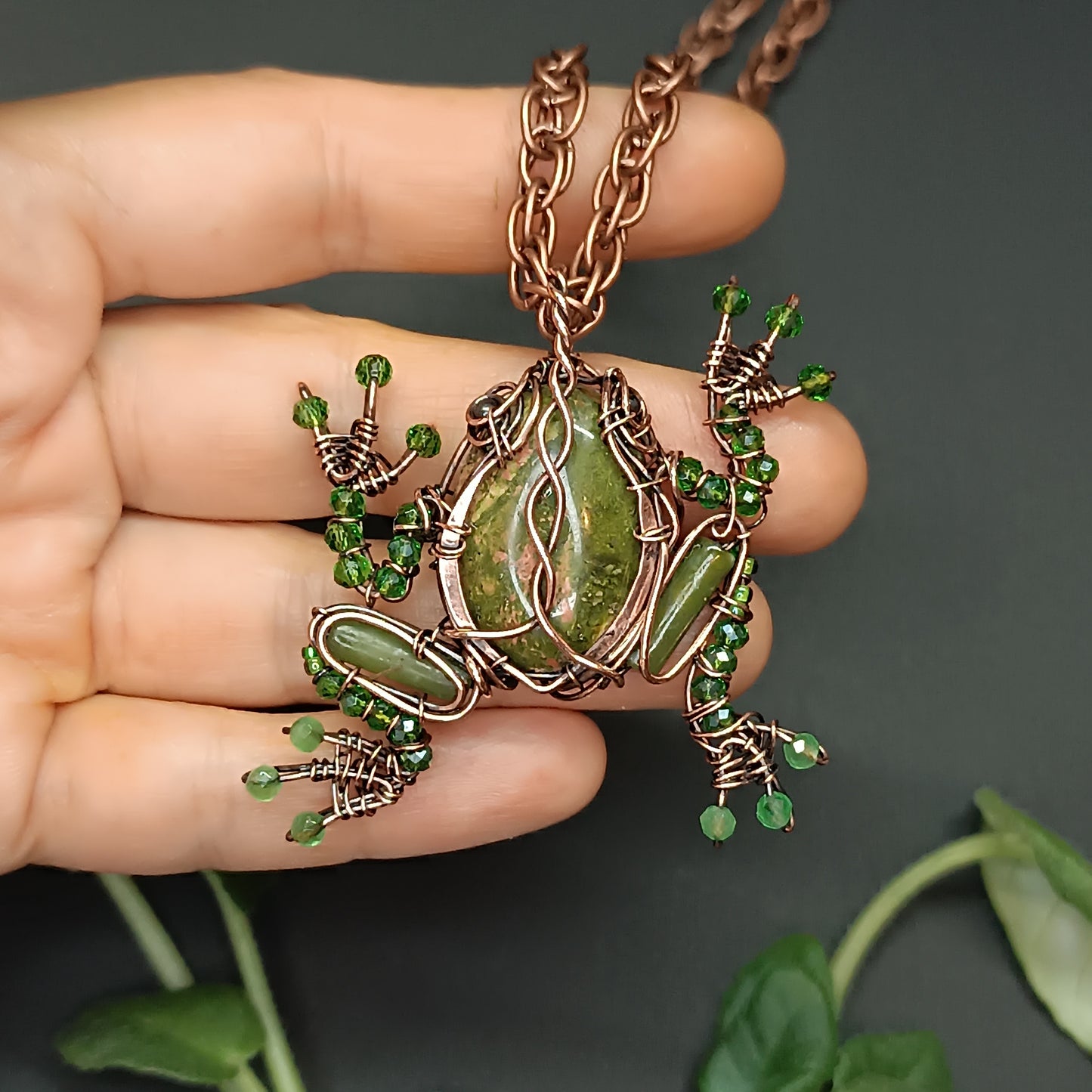 Toad pendant