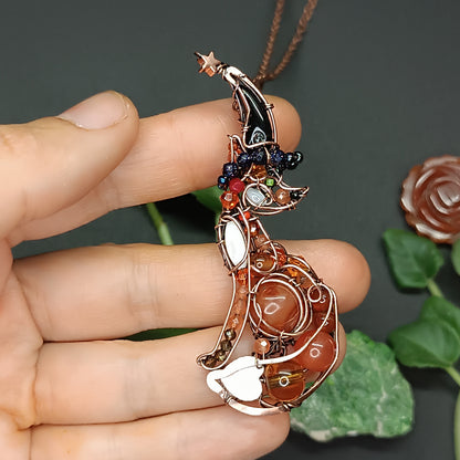 Foxy wizard charm