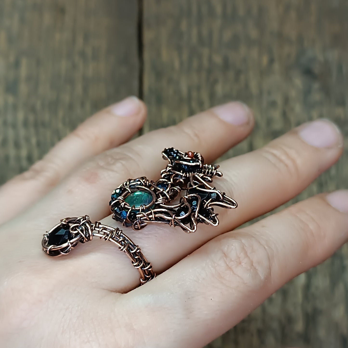 Dragon ring. Adjustable.
