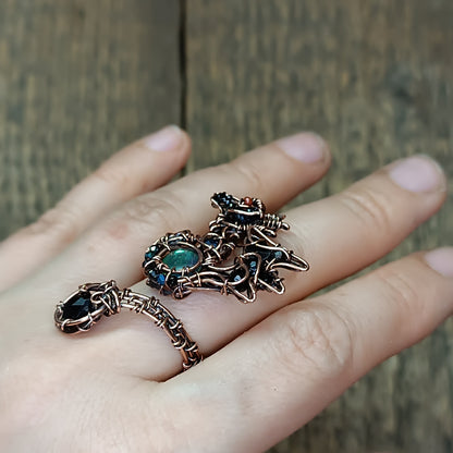 Dragon ring. Adjustable.