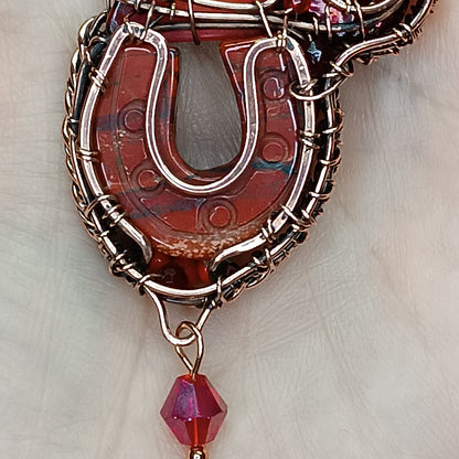 Lucky horse necklace