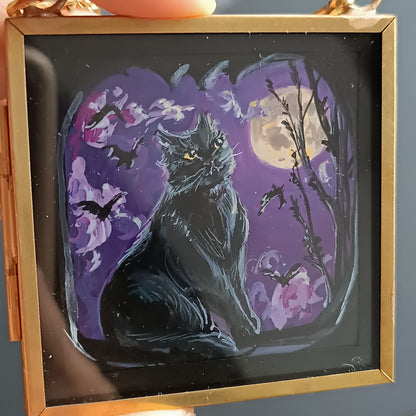 Magic Halloween paintings.🖼️🖼️