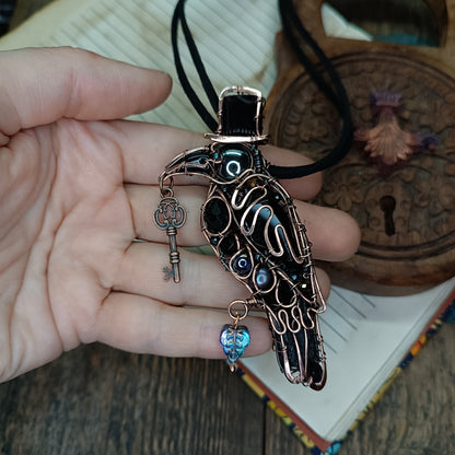 Mr Raven, the Secret Keeper necklace.