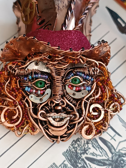 Hatter necklace.