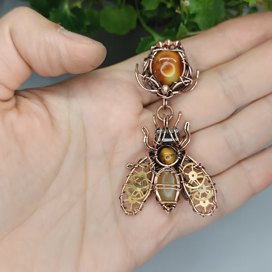 For Maria. Bee pin.