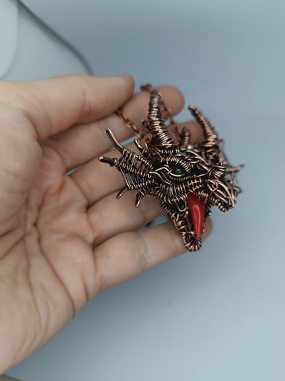 Mighty dragon necklace