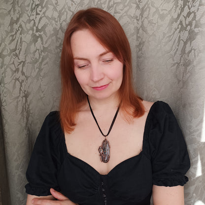 Mysterious window Secret keeper necklace