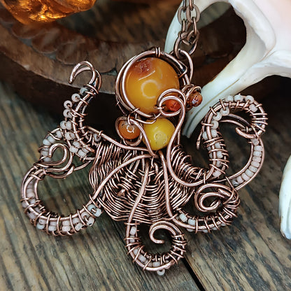 Octopus necklace 🐙