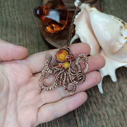 Octopus necklace 🐙
