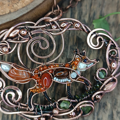 Forest fairytale necklace