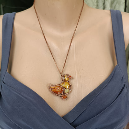 Duckling pendant