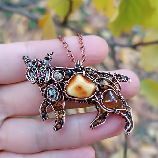 Lynx charm. Gorgeous and absolutely unique!