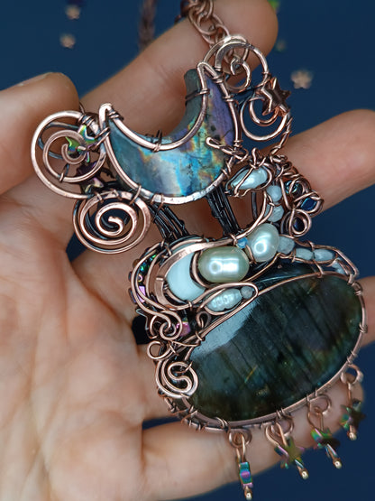 Celestial Unicorn necklace