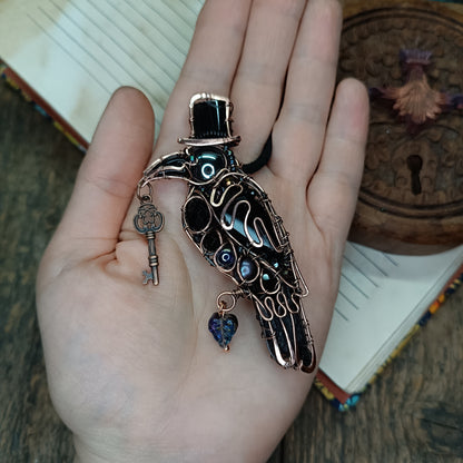 Mr Raven, the Secret Keeper necklace.