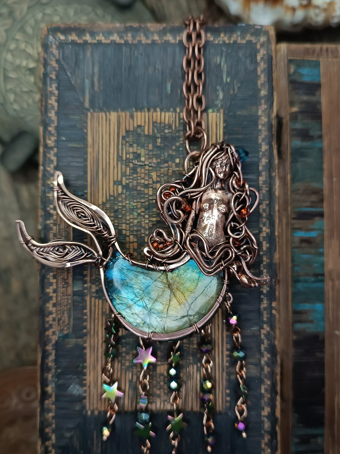 Stars Keeper mermaid necklace 🧜🌠
