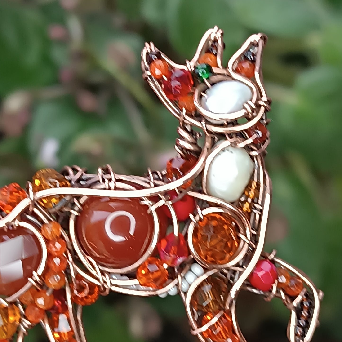 For Sherry. Fox charm.