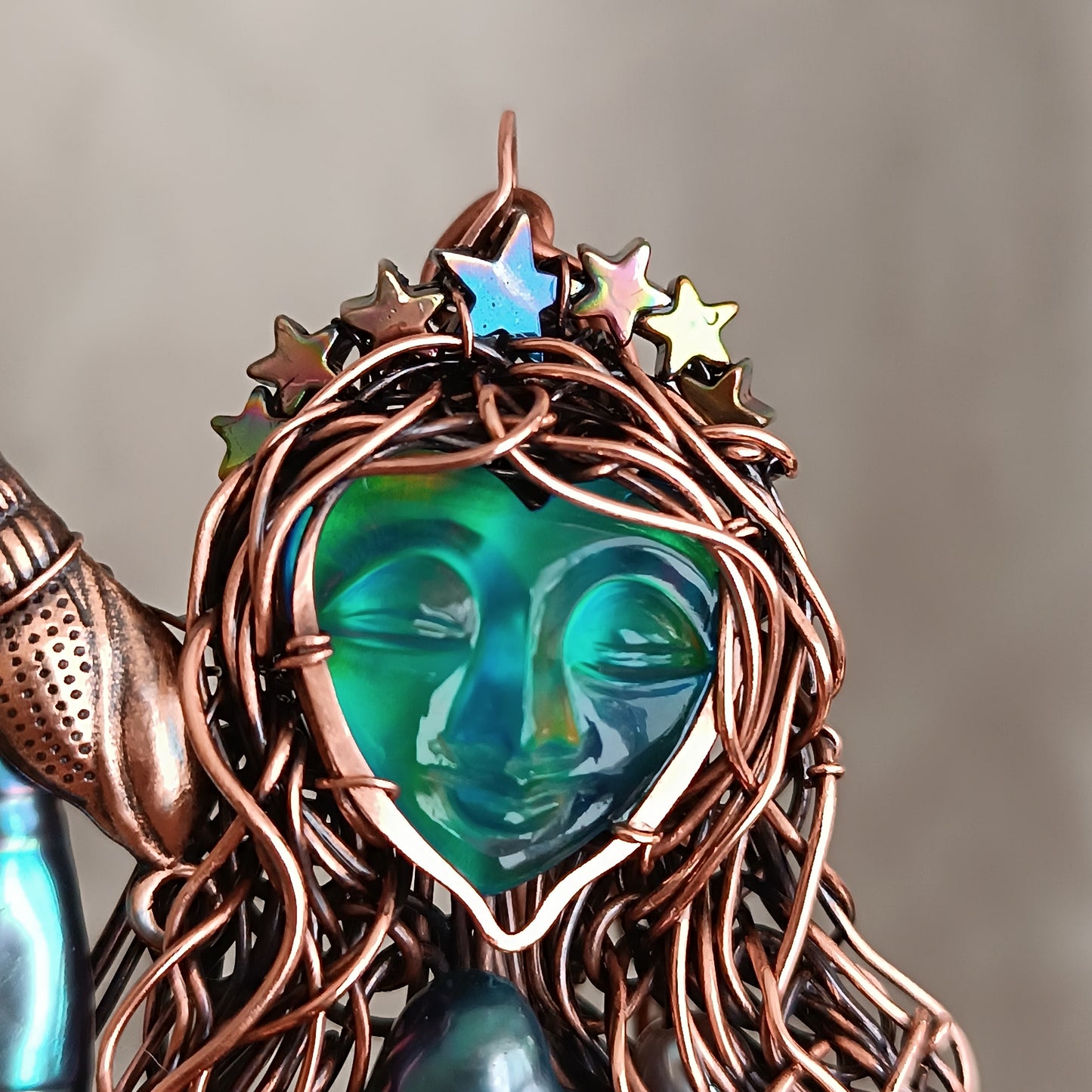 Blue Ocean Empress necklace