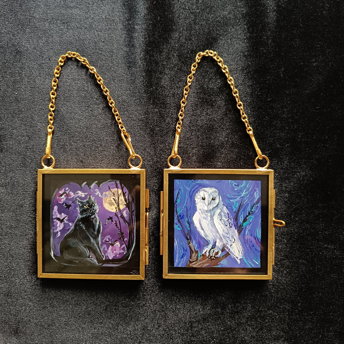 Magic Halloween paintings.🖼️🖼️
