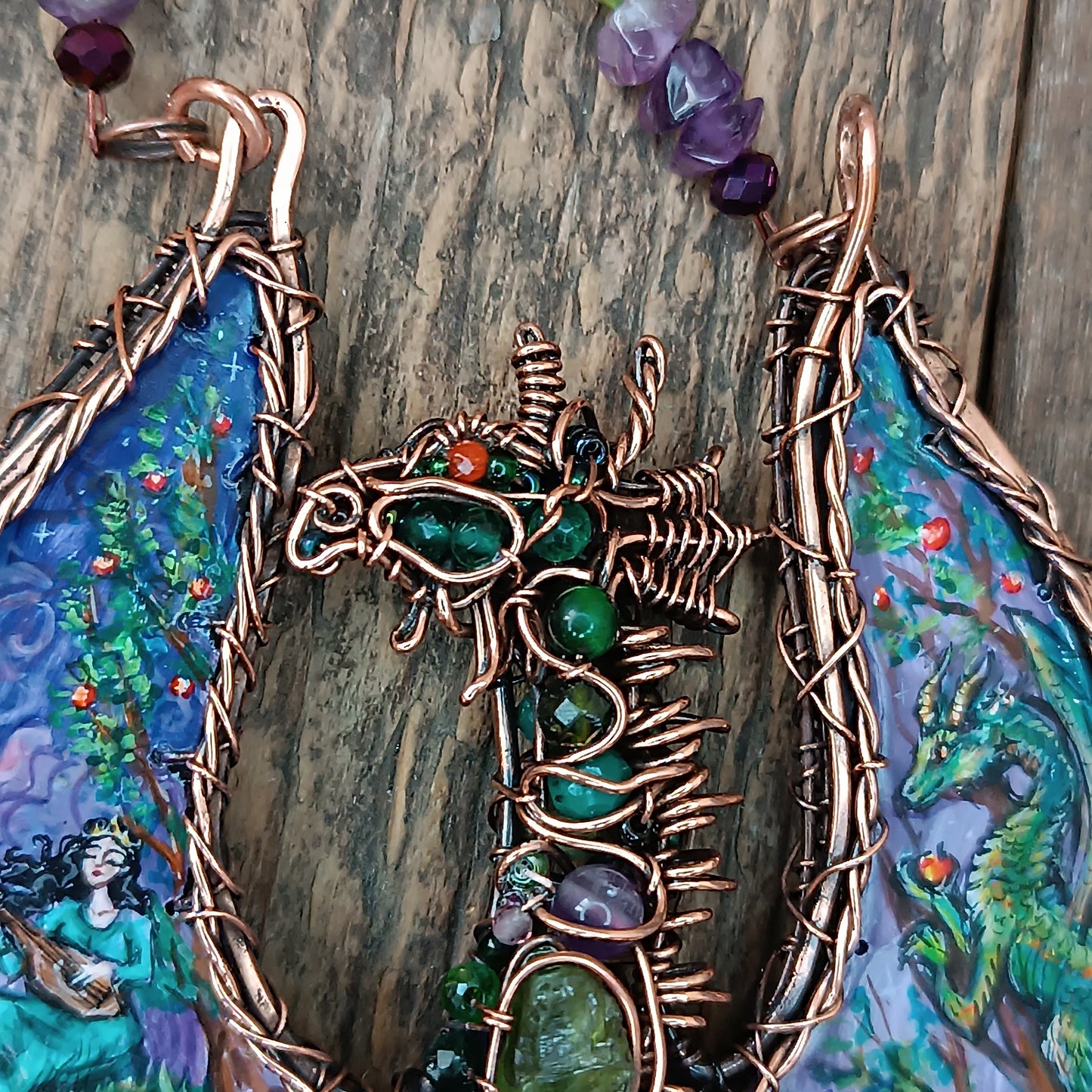 The Ballad of the Dragon, the Princess and the magic apple garden.