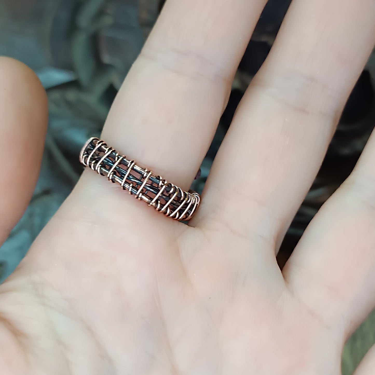 Pink tourmaline ring. Adjustable size