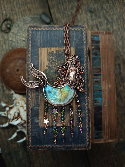 Stars Keeper mermaid necklace 🧜🌠