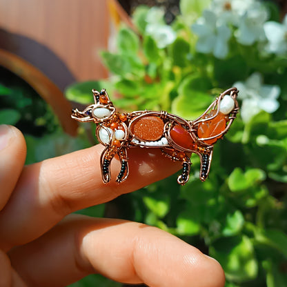 Brooch fox