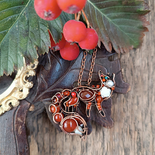 Swoopy tail foxy charm