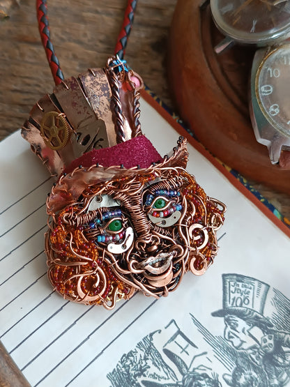 Hatter necklace.
