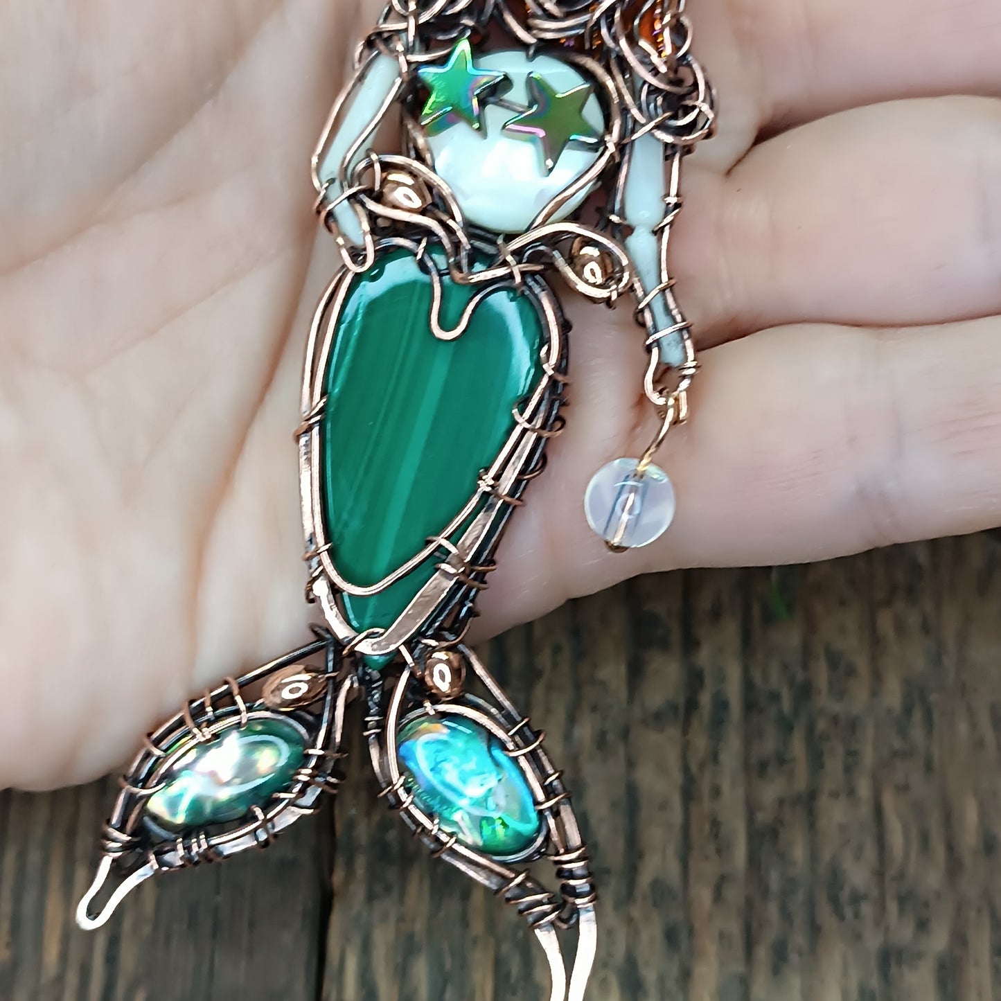 Mermaid necklace 💚