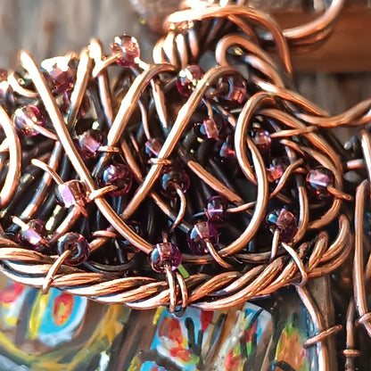 Squirrel's house necklace