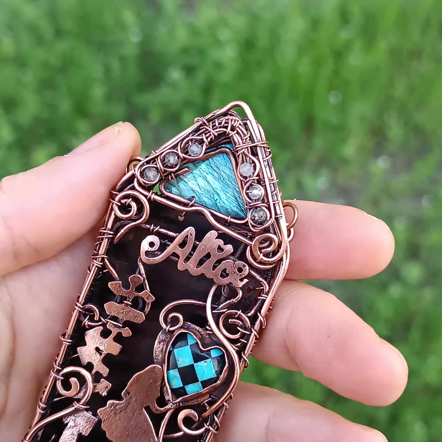 Alice necklace.